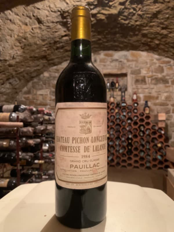 Château Pichon Longueville, Comtesse de Lalande, Pauillac, 1984