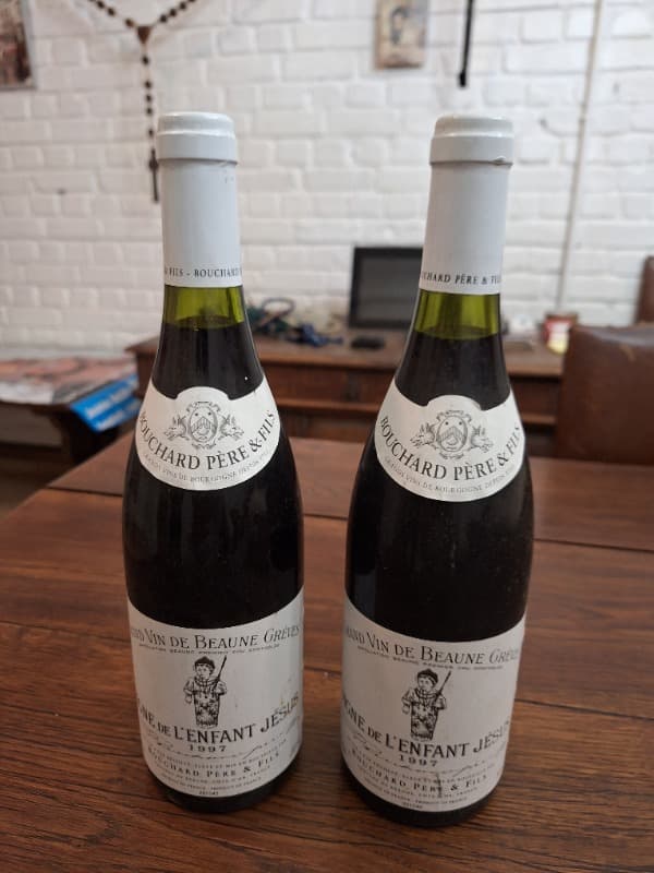 2 x Beaune, Grèves Vignes de L'Enfant Jésus, Bouchard Père et Fils, 1997
