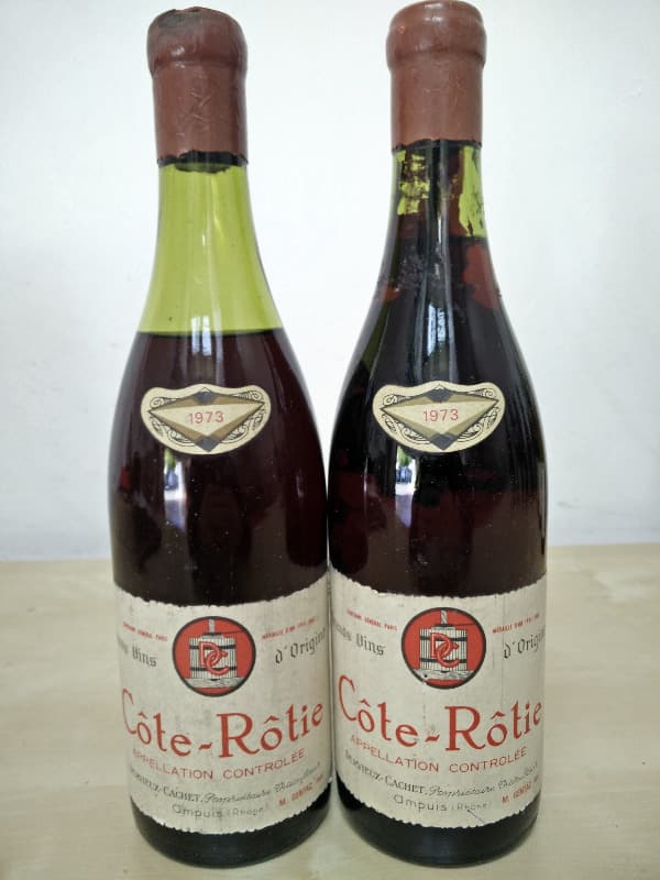2 x Côte-Rôtie, Dervieux-Cachet, 1973