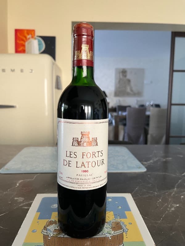 Les Forts de Latour, château Latour, Pauillac, 1990