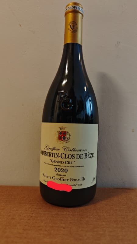 Chambertin-Clos de Bèze, Groffier Collection, Robert Groffier Père et Fils, 2020