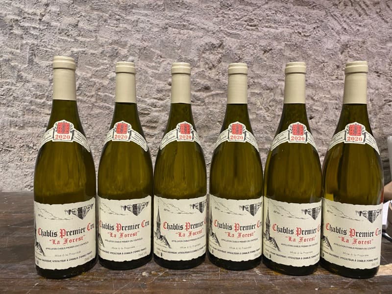 6 x Chablis Premier Cru, Forest, domaine Dauvissat, 2020