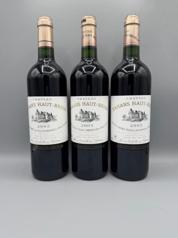 3 x Château Bahans de Haut-Brion, Pessac-Léognan, 2005