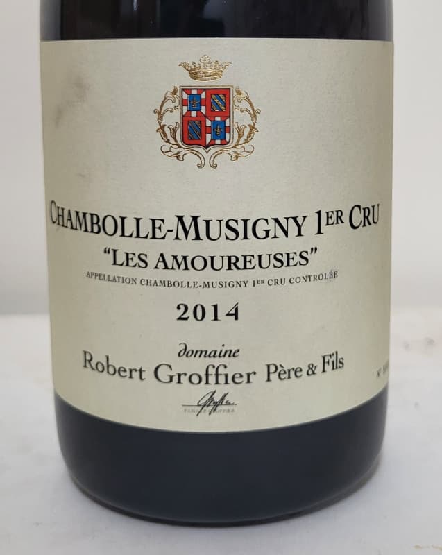 Chambolle-Musigny, 1er Cru Les Amoureuses, Domaine Groffier Père & Fils, 2014