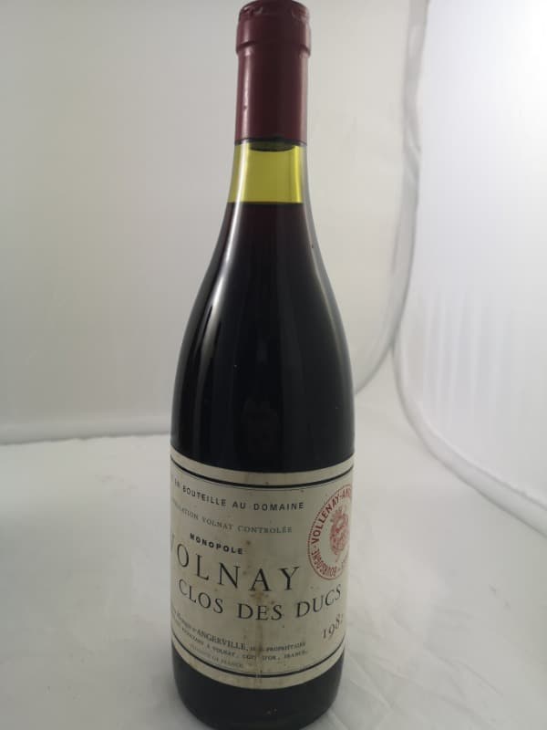 Volnay, Clos Des Ducs - Monopole, Domaine Marquis d'Angerville, 1982
