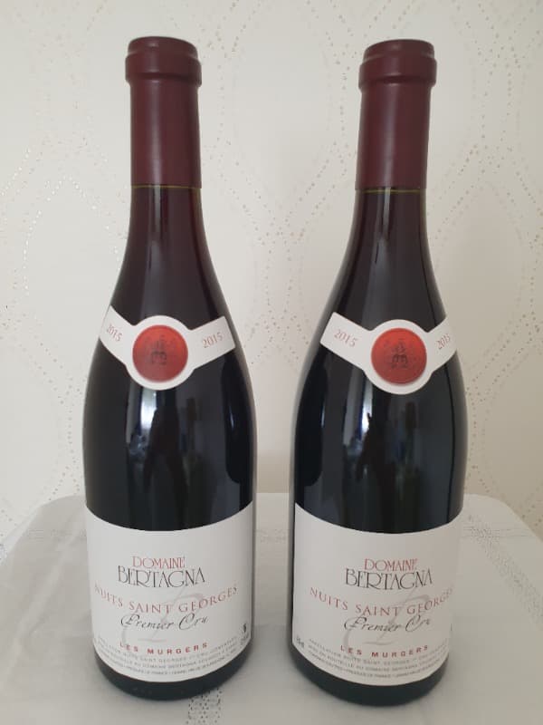 2 x Nuits-Saint-Georges, 1er Cru Les Murgers, Domaine Bertagna, 2015