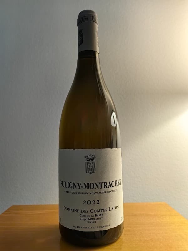 Puligny Montrachet, Domaine des Comtes Lafon, 2022
