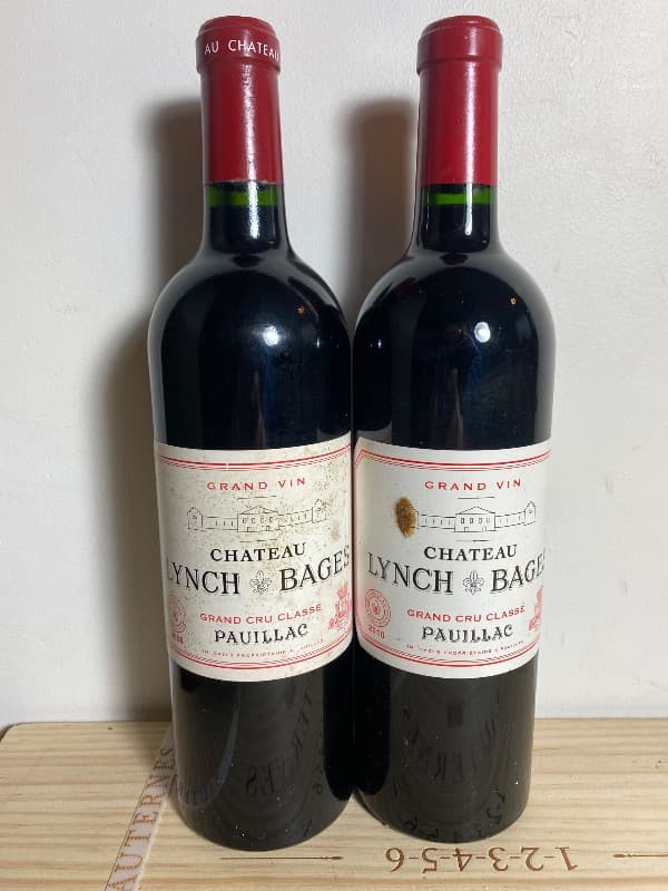 2 x Château Lynch-Bages, Pauillac, 2006/2010
