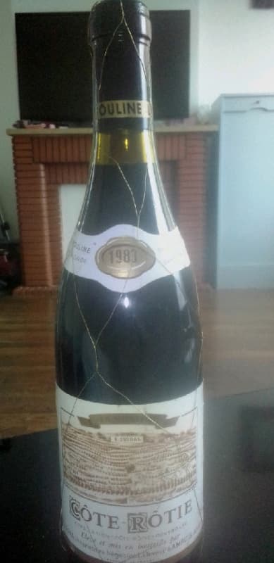 Côte-Rôtie, La mouline, E.guigal, 1983