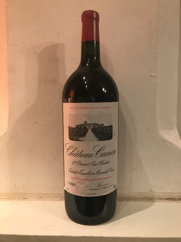 Magnum château Canon 1er gcc, Saint-Émilion, 1990