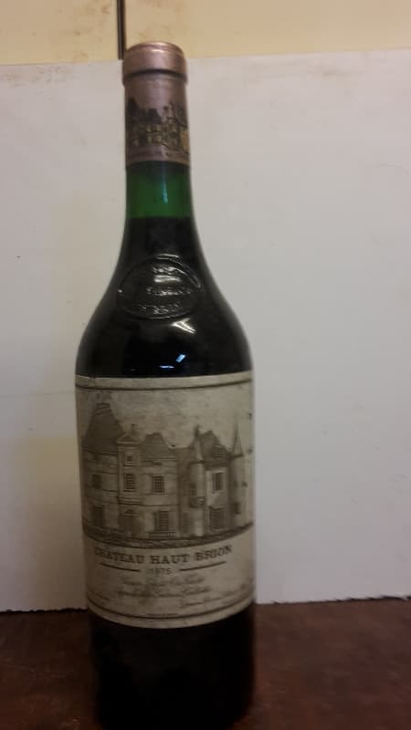 château Haut Brion, Pessac-Léognan, 1975