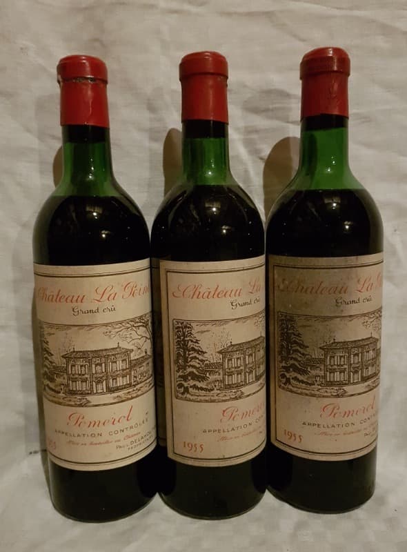 3x Château La Pointe, Pomerol, 1955
