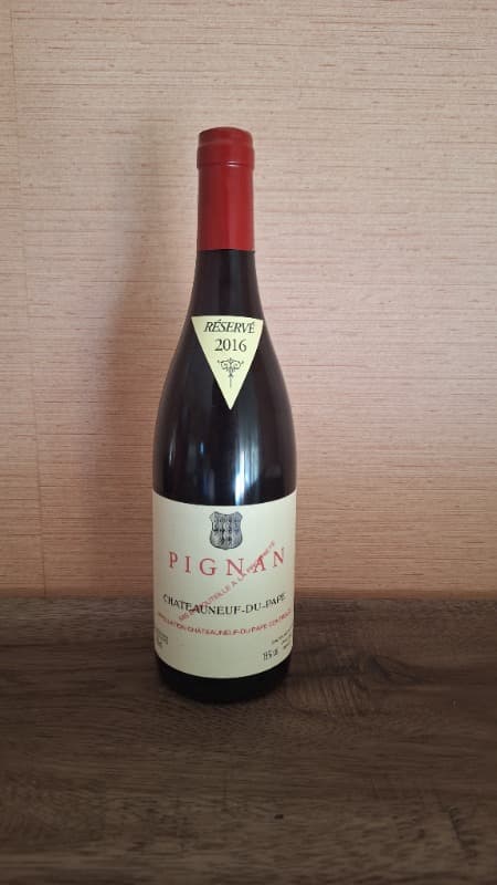 Châteauneuf-du-Pape, Pignan, 2016