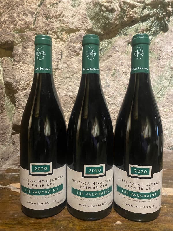 3 x Nuits-Saint-Georges, 1er Cru Les Vaucrains, Domaine Henri Gouges, 2020