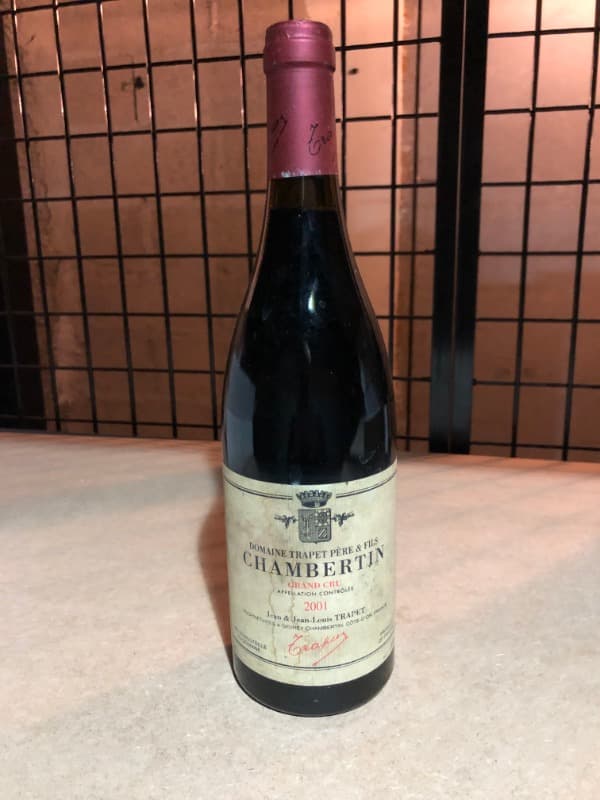 Chambertin, Grand Cru, Domaine Trapet, 2001