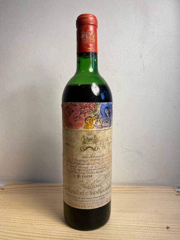 Château Mouton Rothschild, Pauillac, 1970