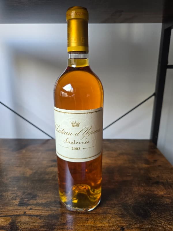 Château d'Yquem, Sauternes, 2003