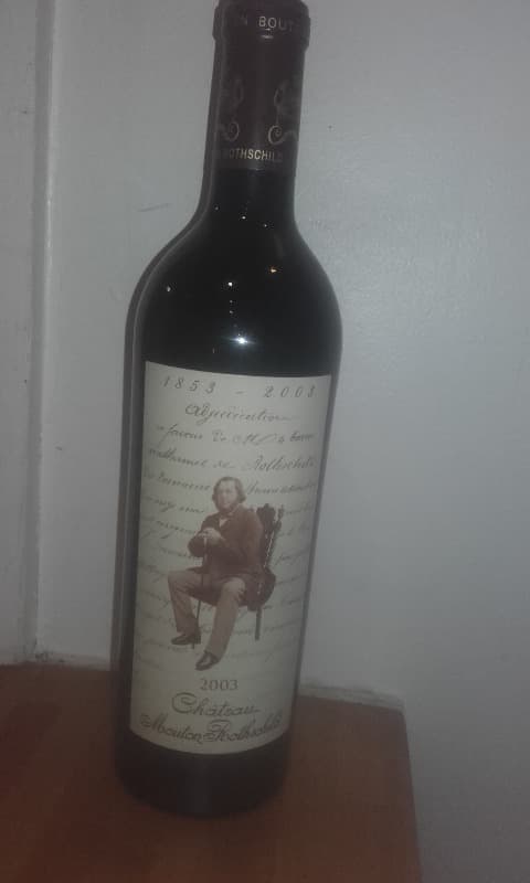 château Mouton Rothschild, Pauillac, 2003
