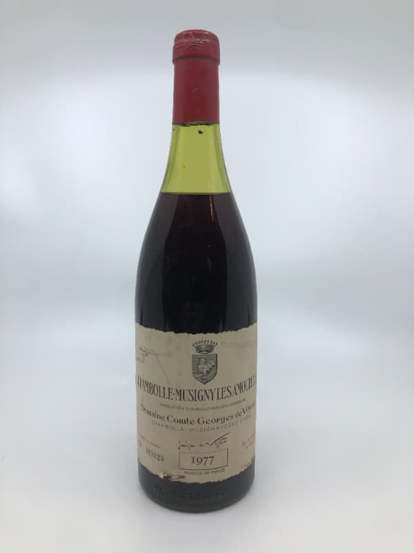 Chambolle-Musigny, 1er cru Les Amoureuses, Domaine Comte de Vogüé, 1977