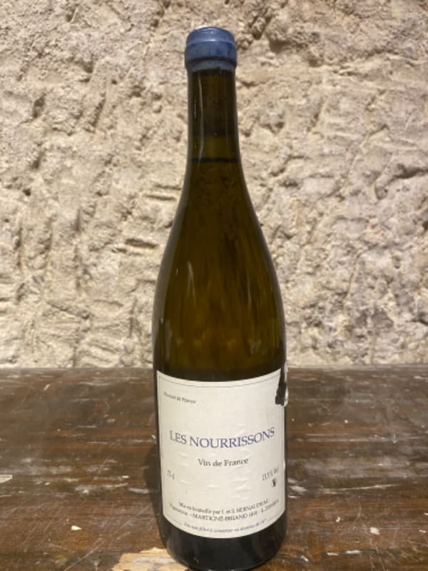 Les Nourissons, Anjou Blanc, Domaine Bernaudeau, 2016
