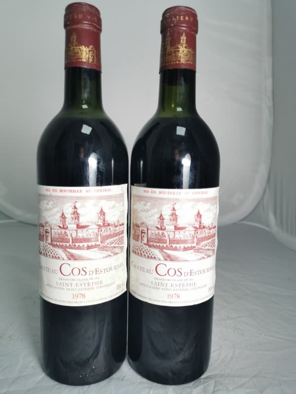 2 x Château Cos d'Estournel, Saint-Estèphe, 1978