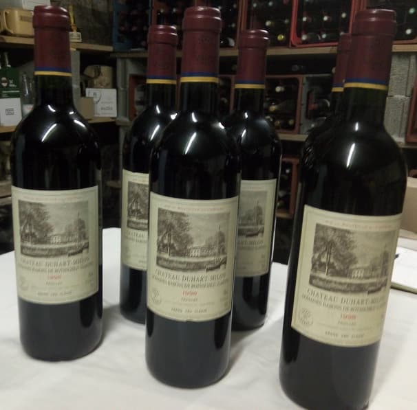 6 x Domaine Baron de Rothschild, Château Duhart Milon, Pauillac, 1995
