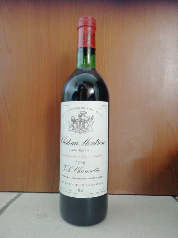 Château MONTROSE, Saint-Estèphe, 1976