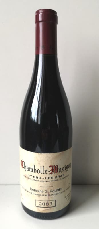 Chambolle-Musigny, 1er cru Les Cras, Georges Roumier, 2003