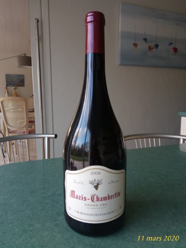 Mazis-Chambertin, grand cru, Maison Jessiaume, 2009