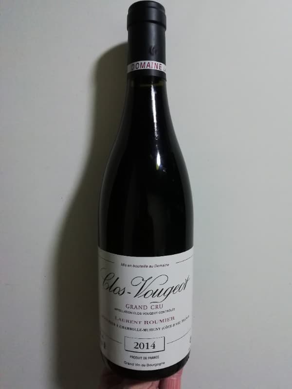 Clos de Vougeot, Grand cru, Laurent ROUMIER, 2014