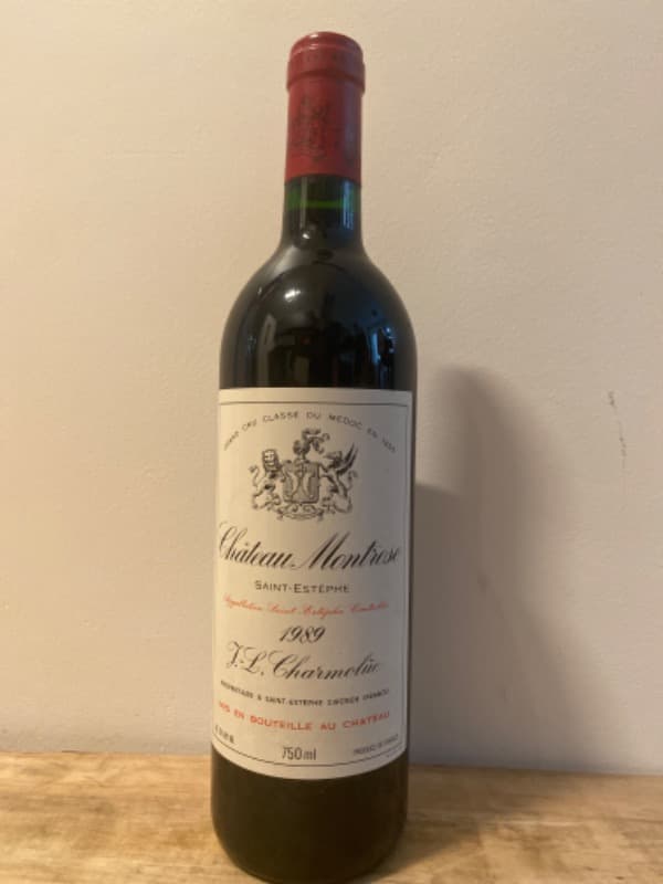 Château Montrose, Saint-Estèphe, 1989