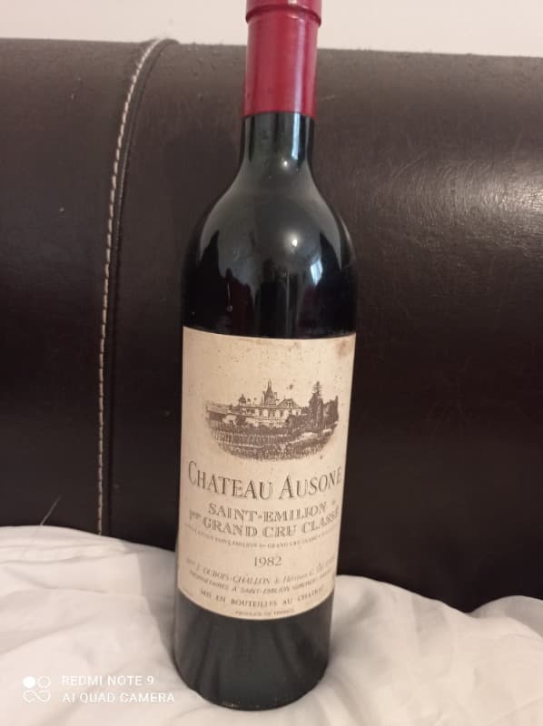 Ausone, Château Ausone, Saint-Émilion Grand Cru, 1982