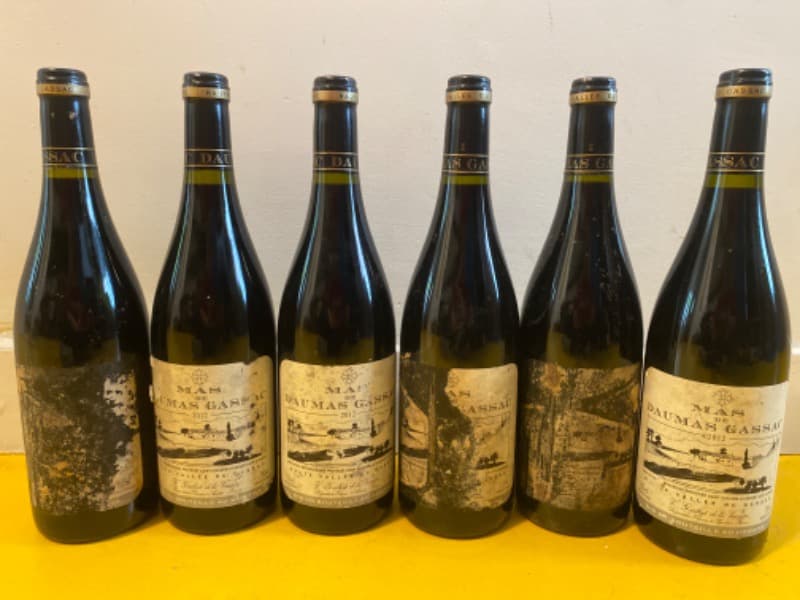 6 x Mas de Daumas Gassac, Vin de Pays de Saint-Guilhem le Désert, 2012