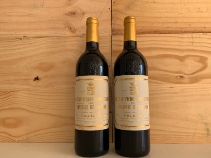 2 x Comtesse de Lalande, Château Pichon Longueville, Pauillac, 1996