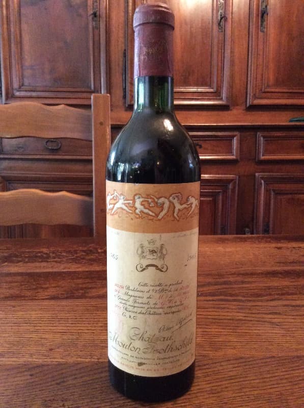Château Mouton Rothschild, Pauillac, 1965