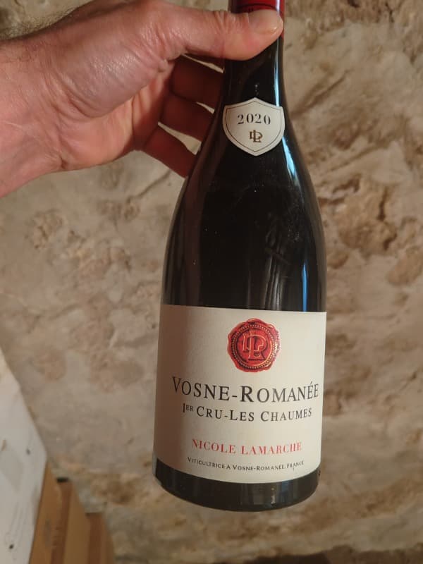 Vosne-Romanée, 1er Cru les Chaumes, Nicole Lamarche, 2020