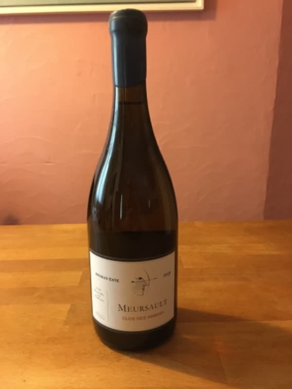 Meursault, Clos des Ambres, Arnaud Ente, 2009