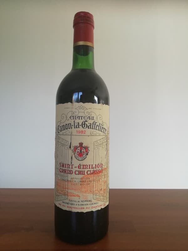 CANON-LA-GAFFELIERE, Saint-Émilion, 1982