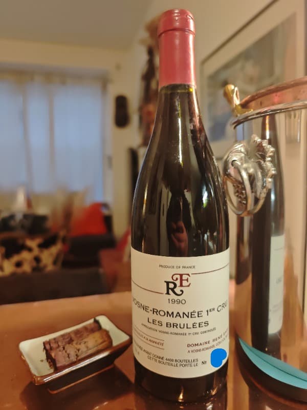 Vosne-Romanée, 1er Cru - les Brûlées, domaine René Engel, 1990