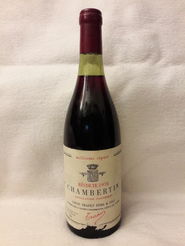 Chambertin, Louis Trapet et fils, 1978