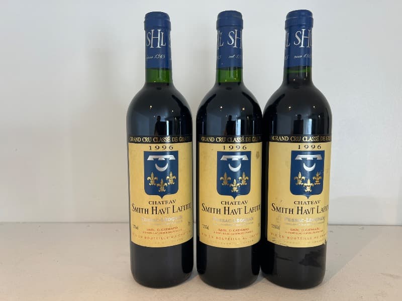 3 x Château Smith Haut-Laffite, Pessac-Léognan, 1996