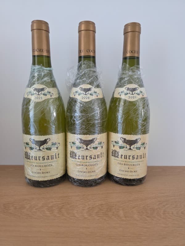 3 x Meursault, les Rougeots, J.F. Coche-Dury, 2021