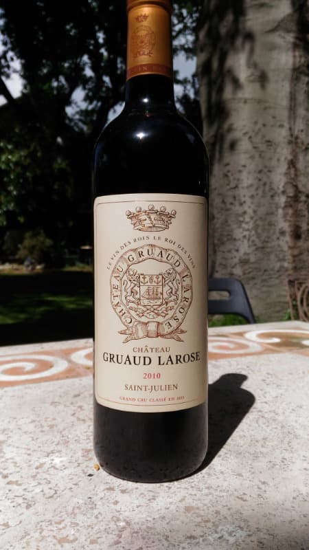 Château GRUAUD LAROSE, Saint-Julien, 2010