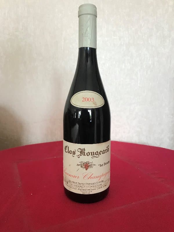 Le Bourg, Saumur Champigny, Clos Rougeard, 2003