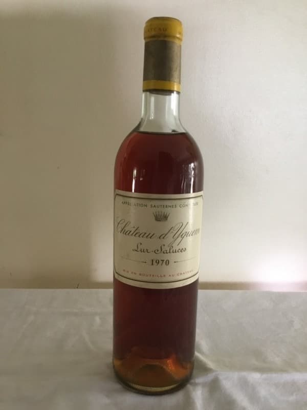 Château d’Yquem, Sauternes, 1970