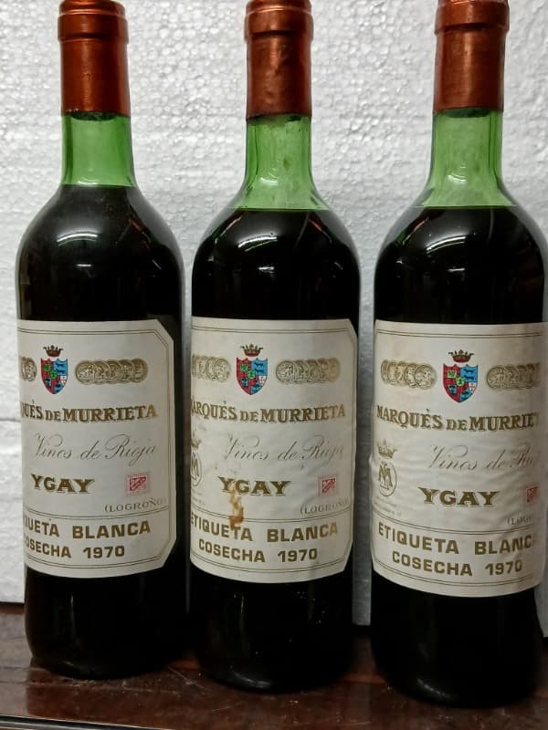 Gran Reserva, Marques de Murrieta Cosecha, Rioja, 1970