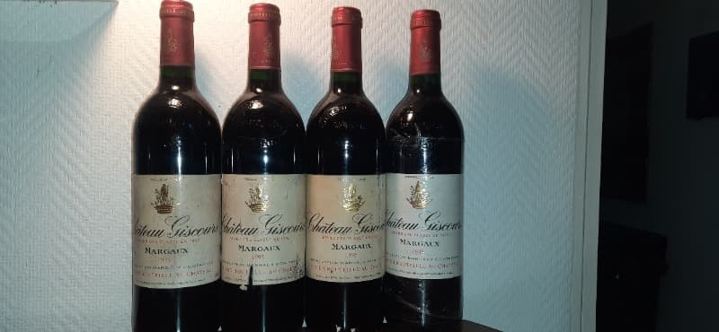 4 x Château Giscours, Margaux, 1995