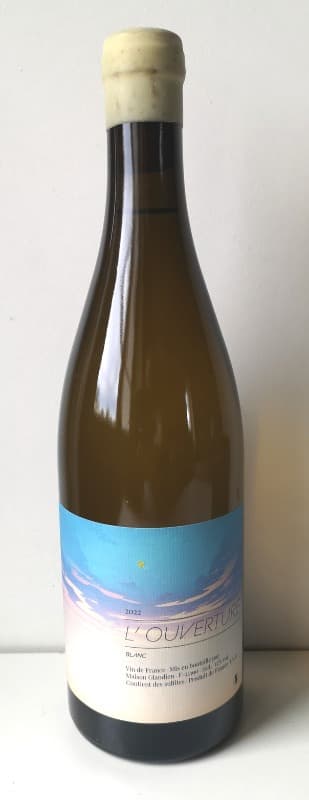 L'Ouverture (Wh/Bc), Maison Glandien Tino Kuban, Vin de France, 2022