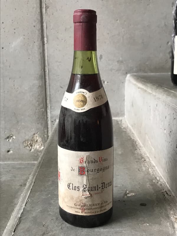 Clos-Saint-Denis, Georges Ligner, 1978