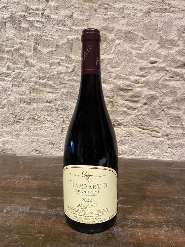 Chambertin, Grand Cru, domaine Rossignol-Trapet, 2022